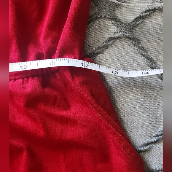 Elegant Red Jumpsuit - Picture 5 of 9